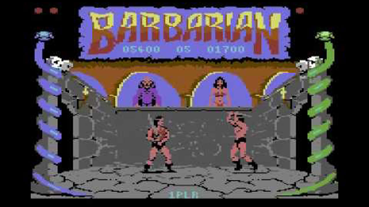 C64 Longplay - Barbarian