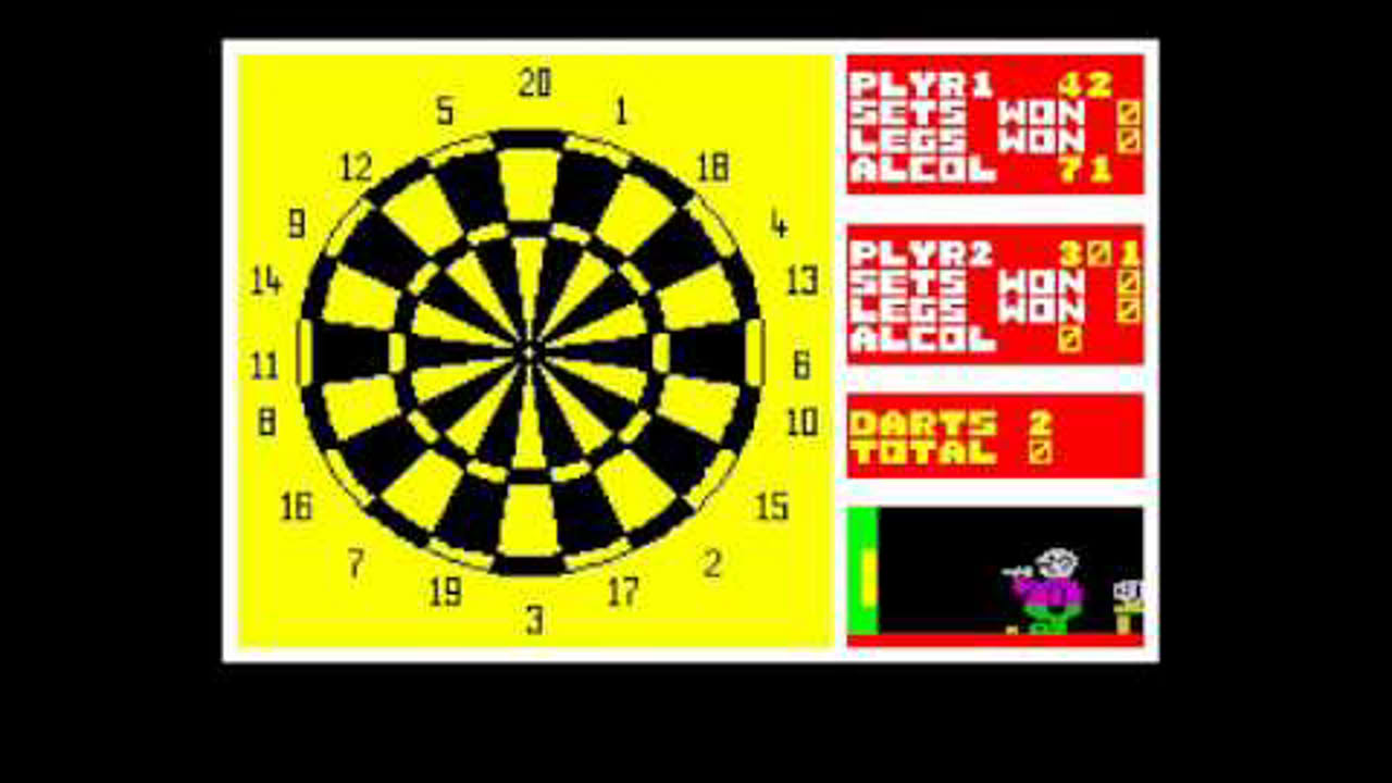 Dartz! Automata 1984 ZX Spectrum 48K.