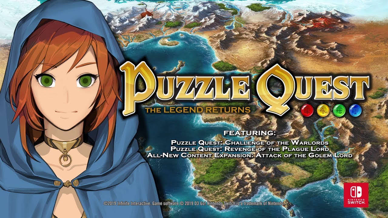 Puzzle Quest: The Legend Returns Coming Soon to Nintendo Switch