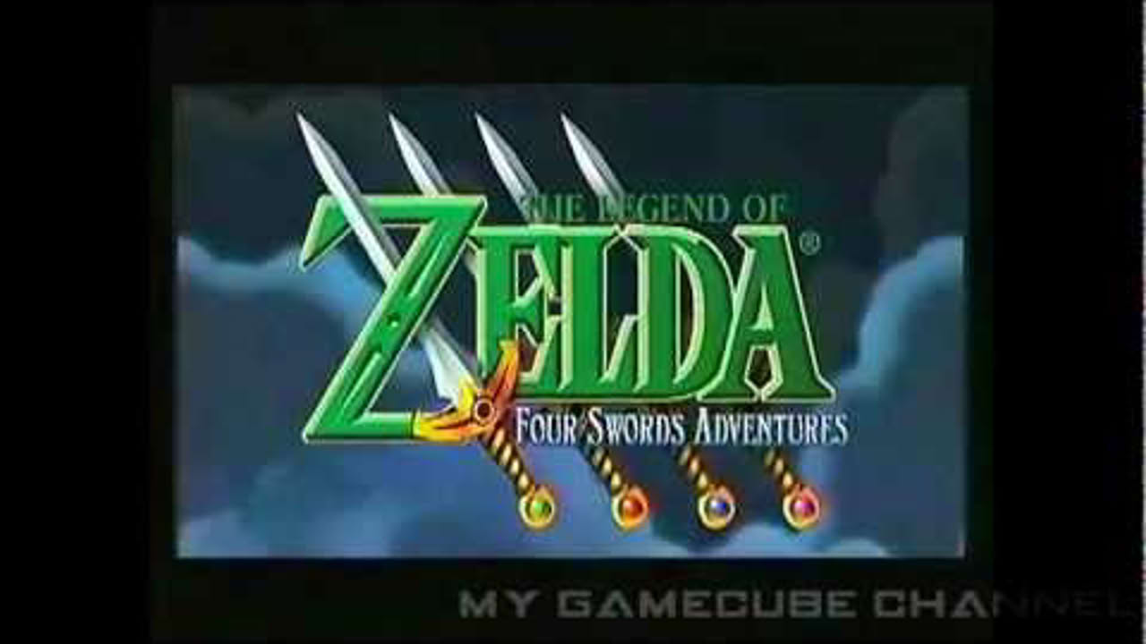 The Legend of Zelda: Four Swords Adventures Gamecube Trailer