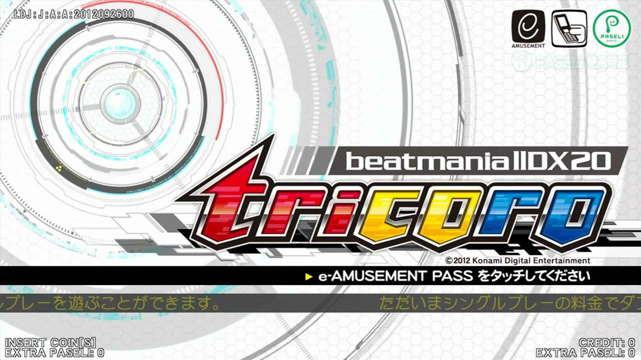 beatmaniaIIDX 20 tricoro Intro Title Theme BGM HD