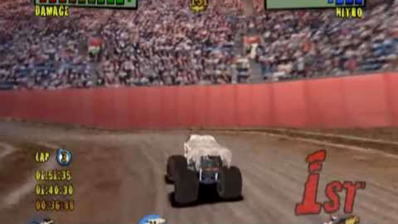 Monster Trux Extreme: Arena Edition (PS2 Gameplay)