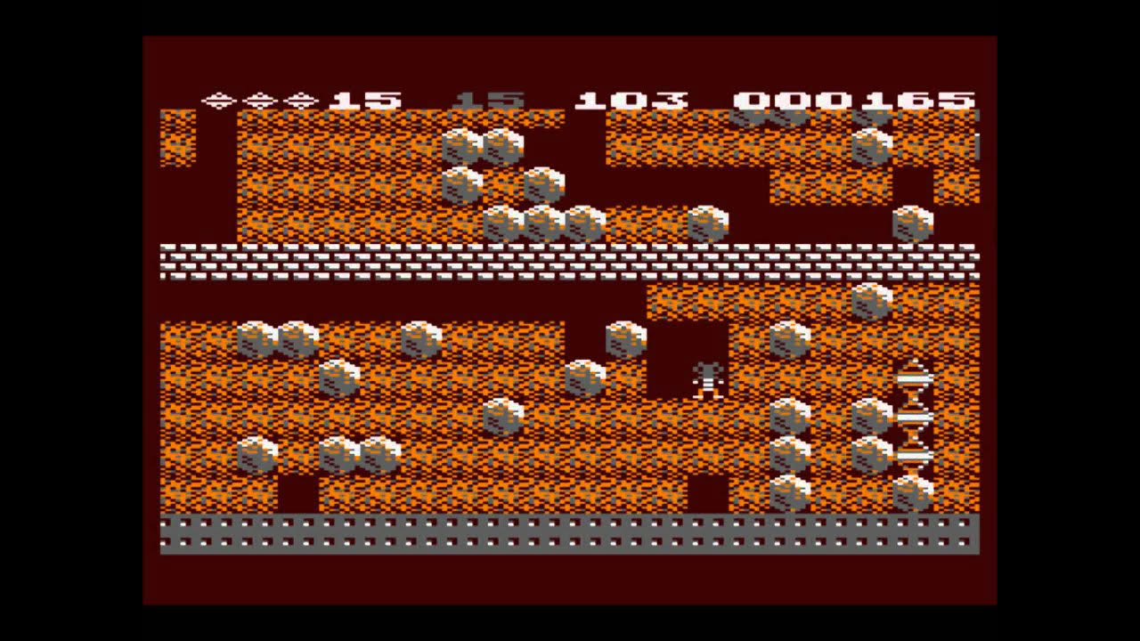 Boulder Dash for the Atari 8-bit family
