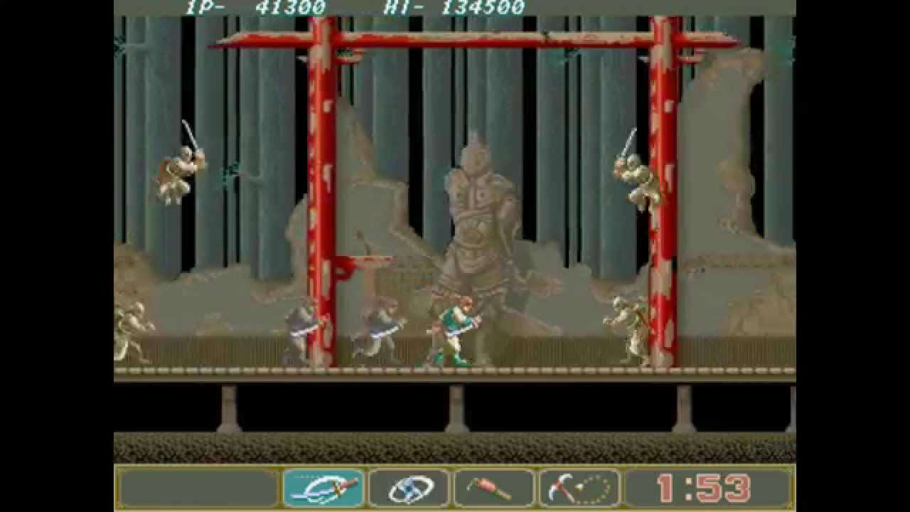 Ninja Spirit gameplay HD