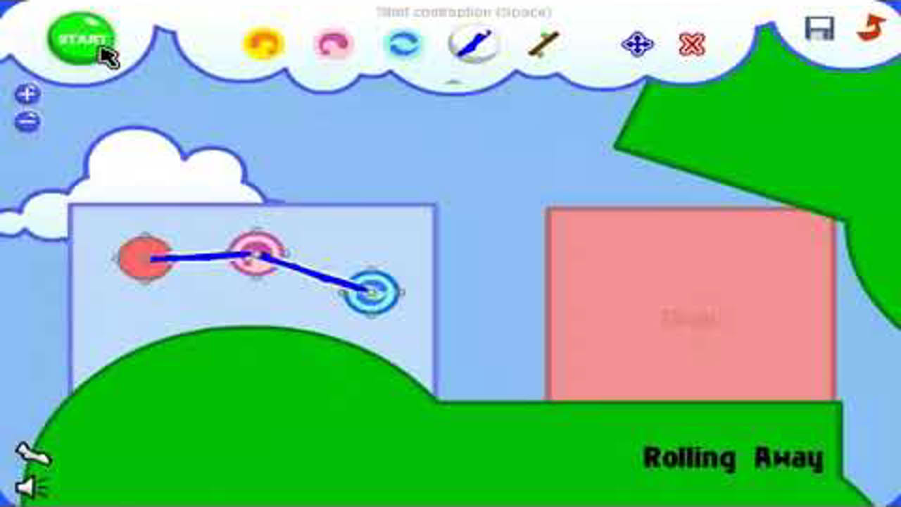 Fantastic Contraption (Flash Game) Gameplay