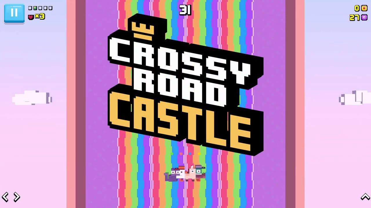Crossy Road Castle coming soon to Apple Arcade
