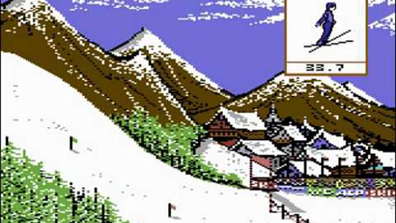 C64 Longplay - Winter Games