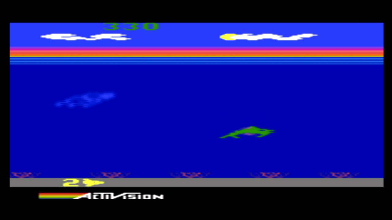 Atari 2600 Games Dolphin (1983)