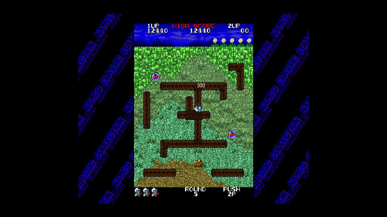 Dig Dug Arrangement 1996 gameplay