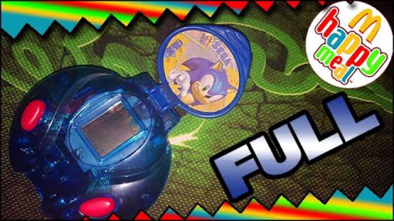 Sonic Skateboard 100% Playthrough - Sonic Heroes McDonalds Happy Meal LCD Toy