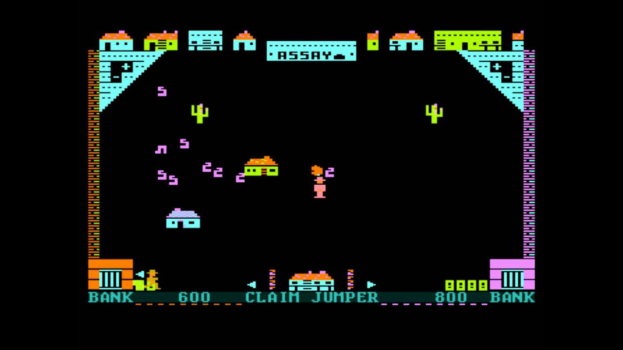 Claim Jumper for the Atari 8-bit family