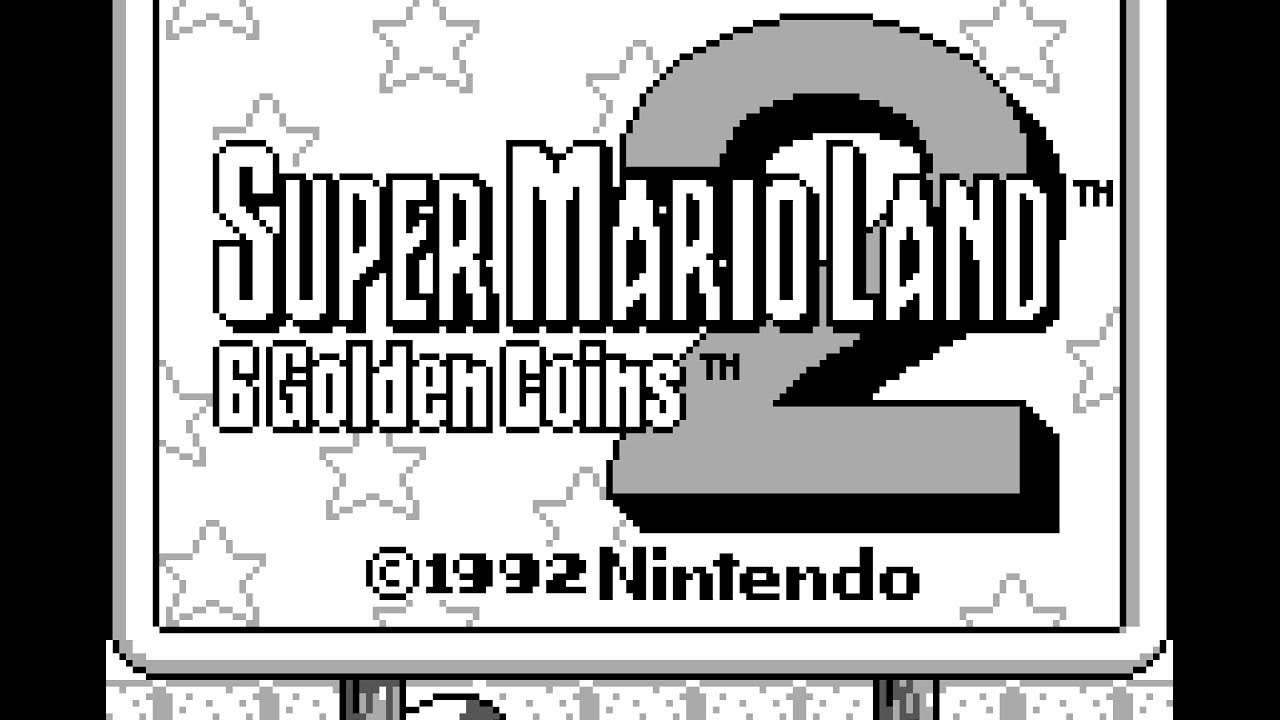 Super Mario Land 2: 6 Golden Coins playthrough ~Longplay~