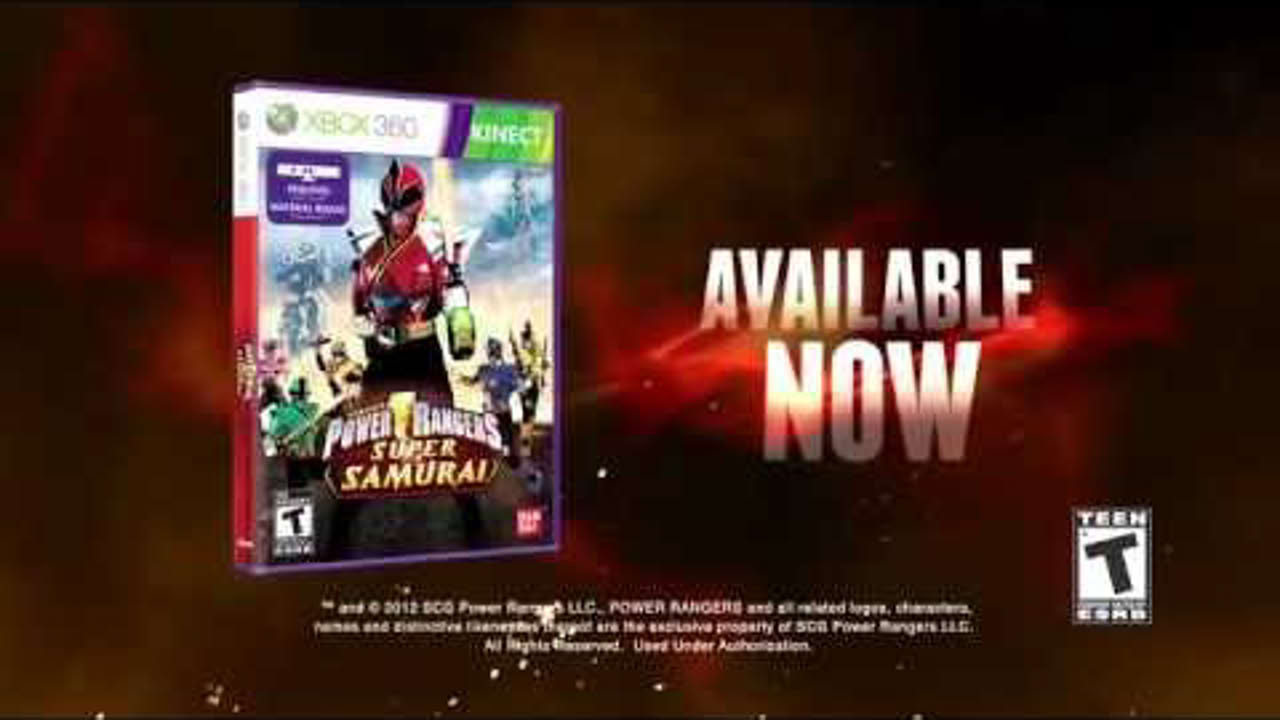 Power Rangers Super Samurai on Kinect for XBOX 360 - Release Trailer !!
