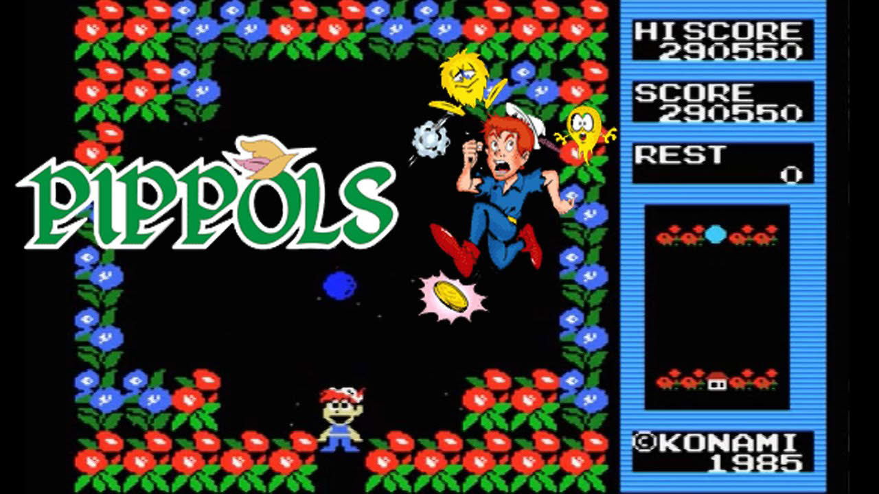 Pippols 1985 MSX Gameplay