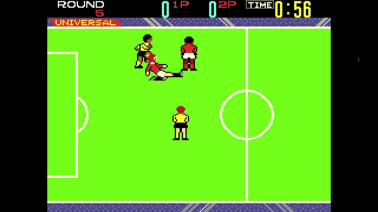 Indoor Soccer Longplay (Arcade Game)