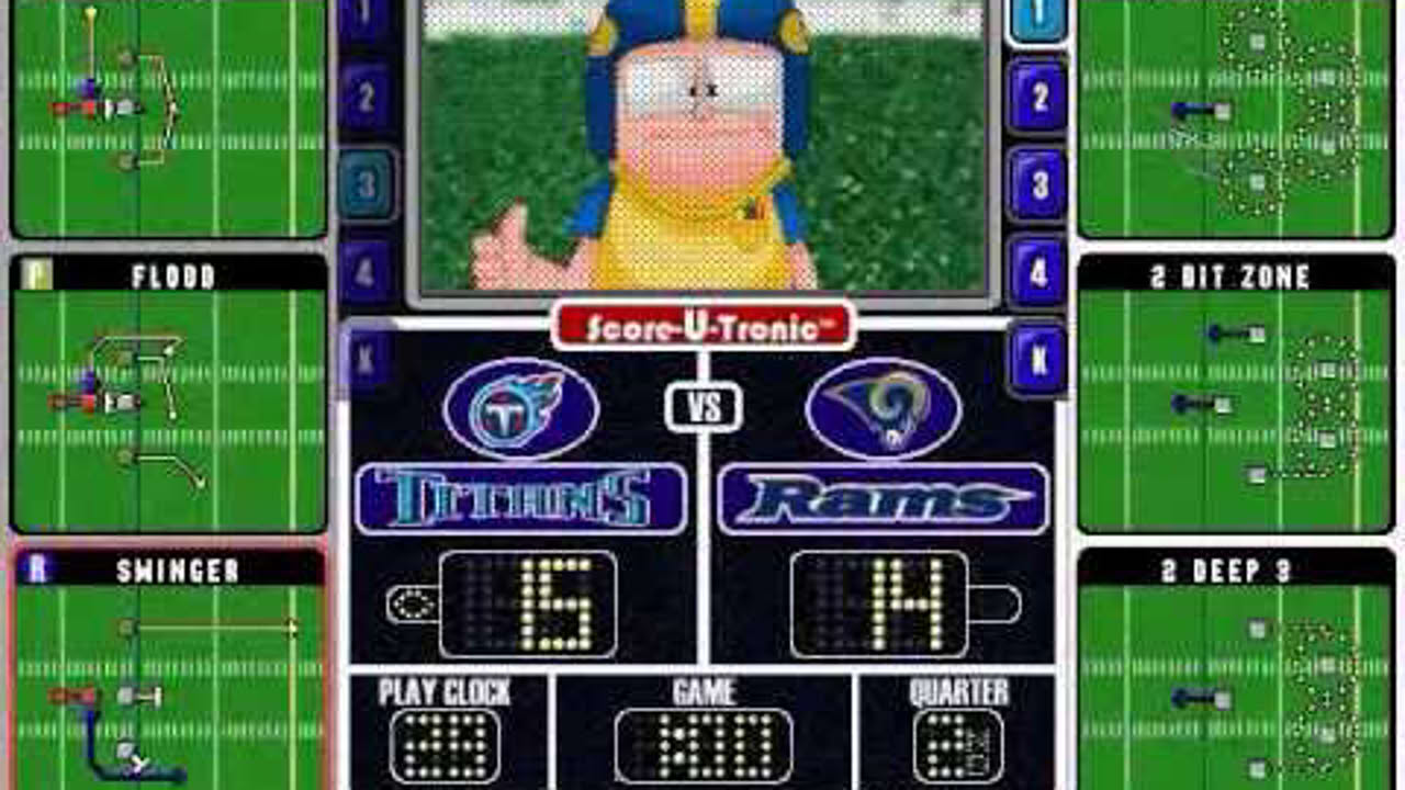 Backyard Football 2002 Gameplay
