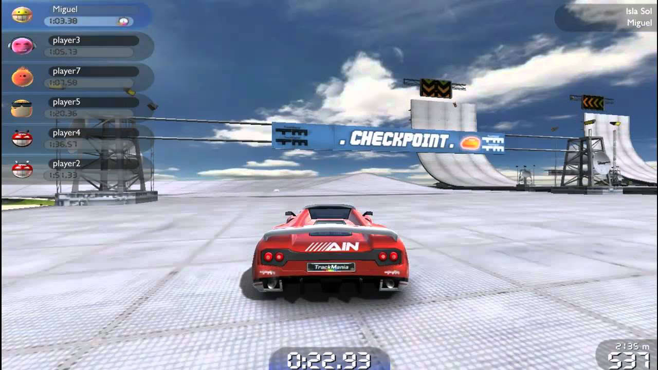 Trackmania United Forever - Gameplay + Tracks