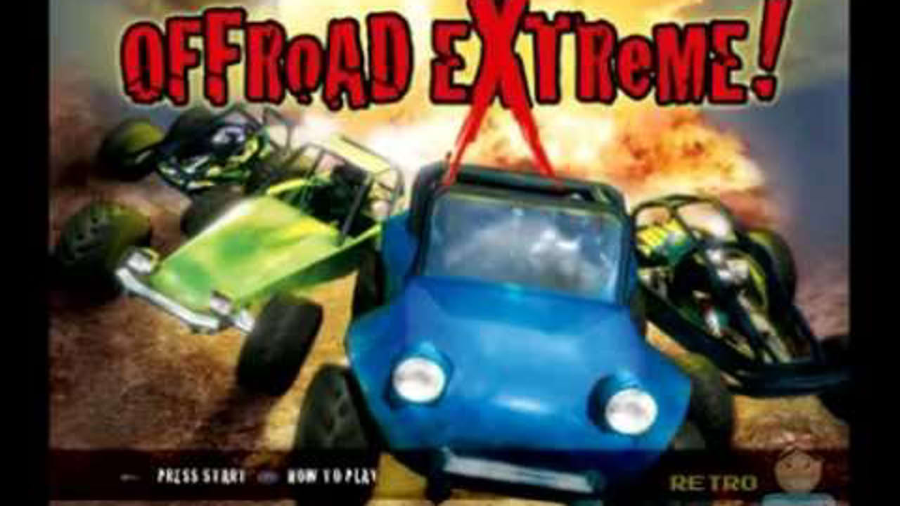 Offroad Extreme! PS2 gameplay ( Phoenix Games ) 720p (Single Race)