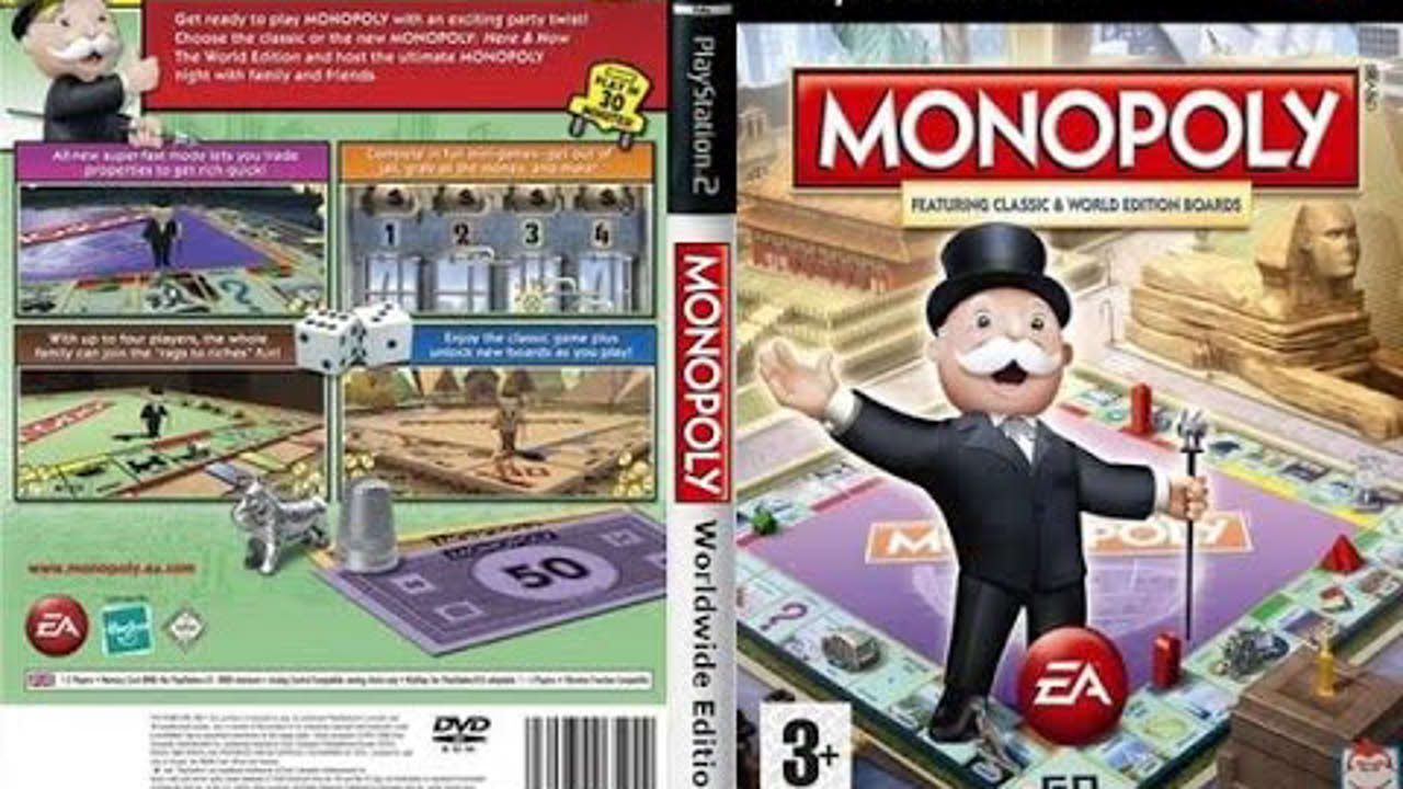 Monopoly - PS2 Playstation 2 Longplay (Full Game) [012]