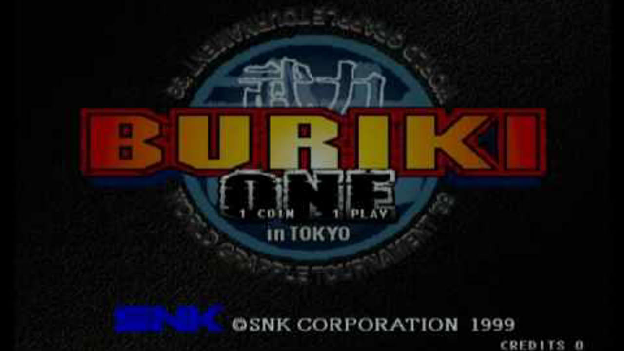 Buriki One World Grapple Tournament '99 in Tokyo Opening