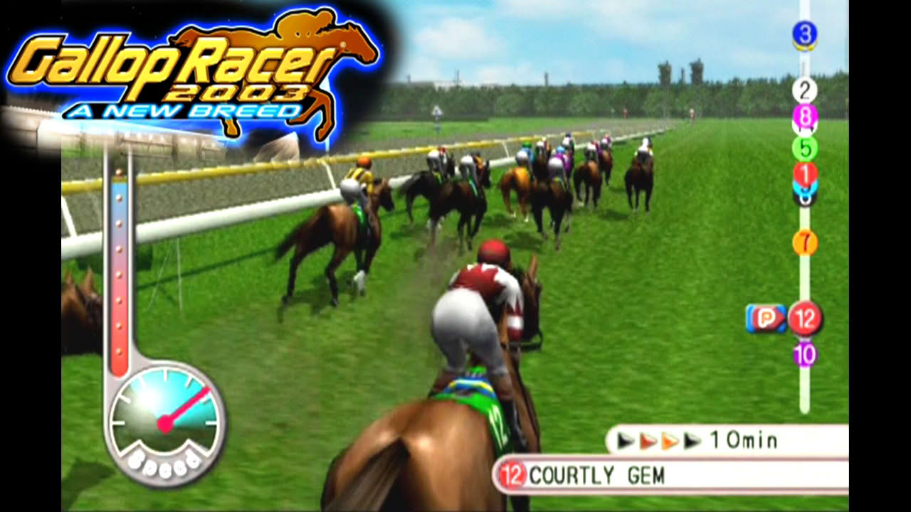 Gallop Racer 2003: A New Breed ... (PS2) Gameplay