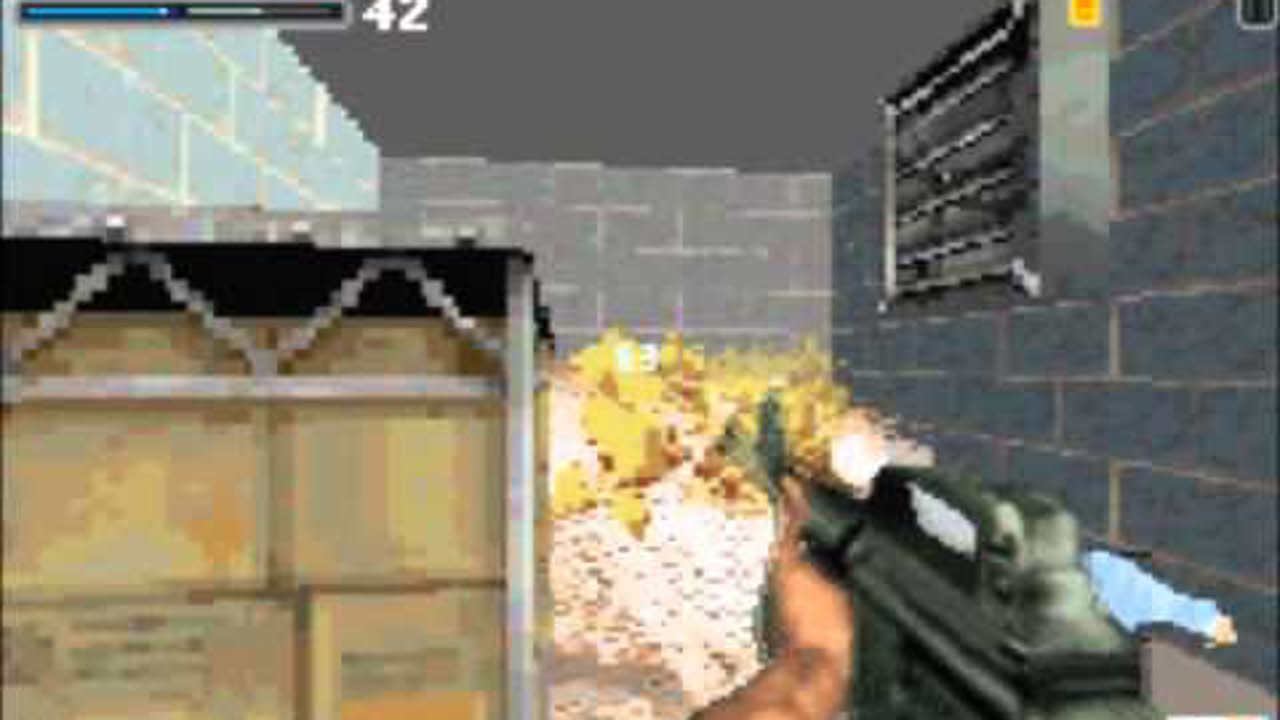 Ecks vs Sever GBA Gameplay