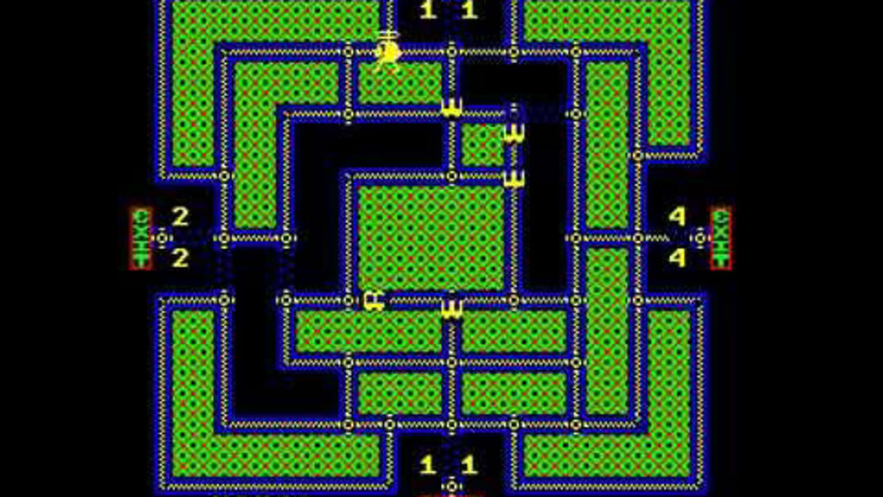 Arcade Game: Pepper II (1982 Exidy)