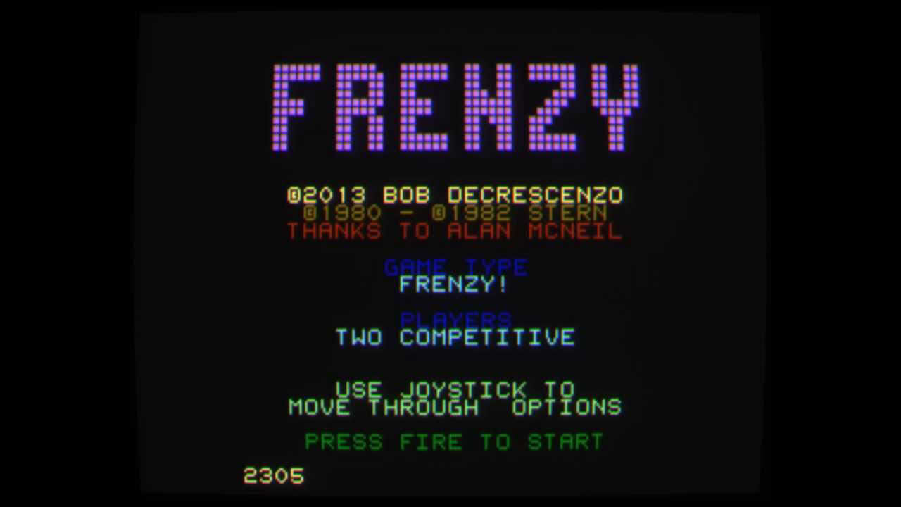 Atari 7800 Frenzy