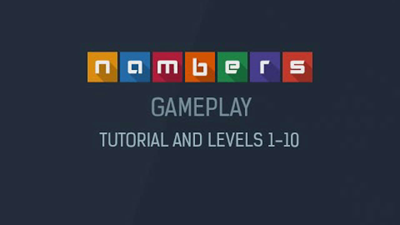 Nambers - Gameplay (Tutorial and Levels 1-10)