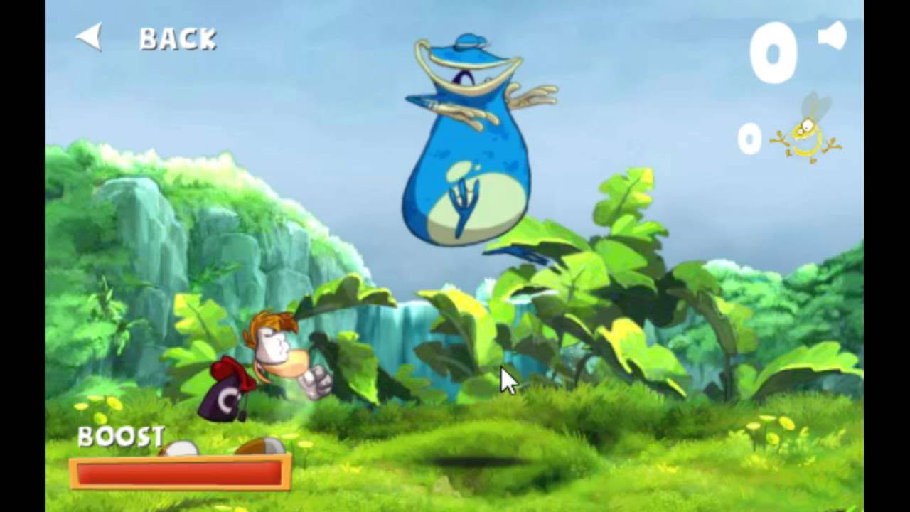 Rayman Slap Flap & Go Minigame