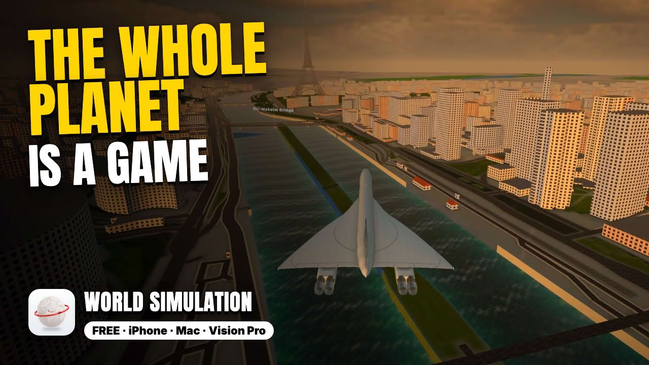 World Simulation: Drive & Fly