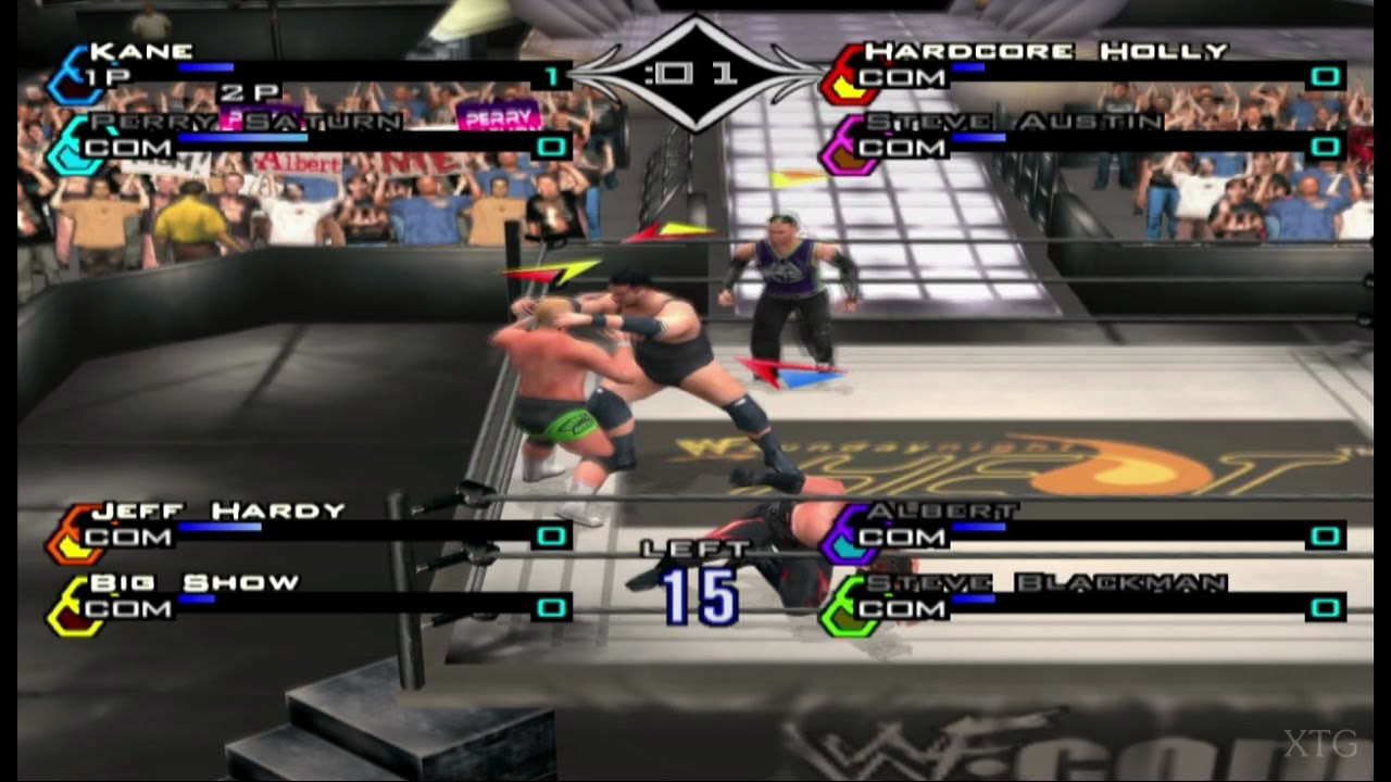 WWF SmackDown! Just Bring It PS2 Gameplay HD (PCSX2)
