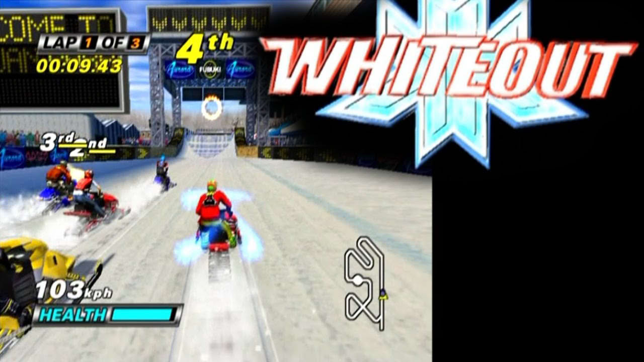Whiteout ... (PS2) Gameplay