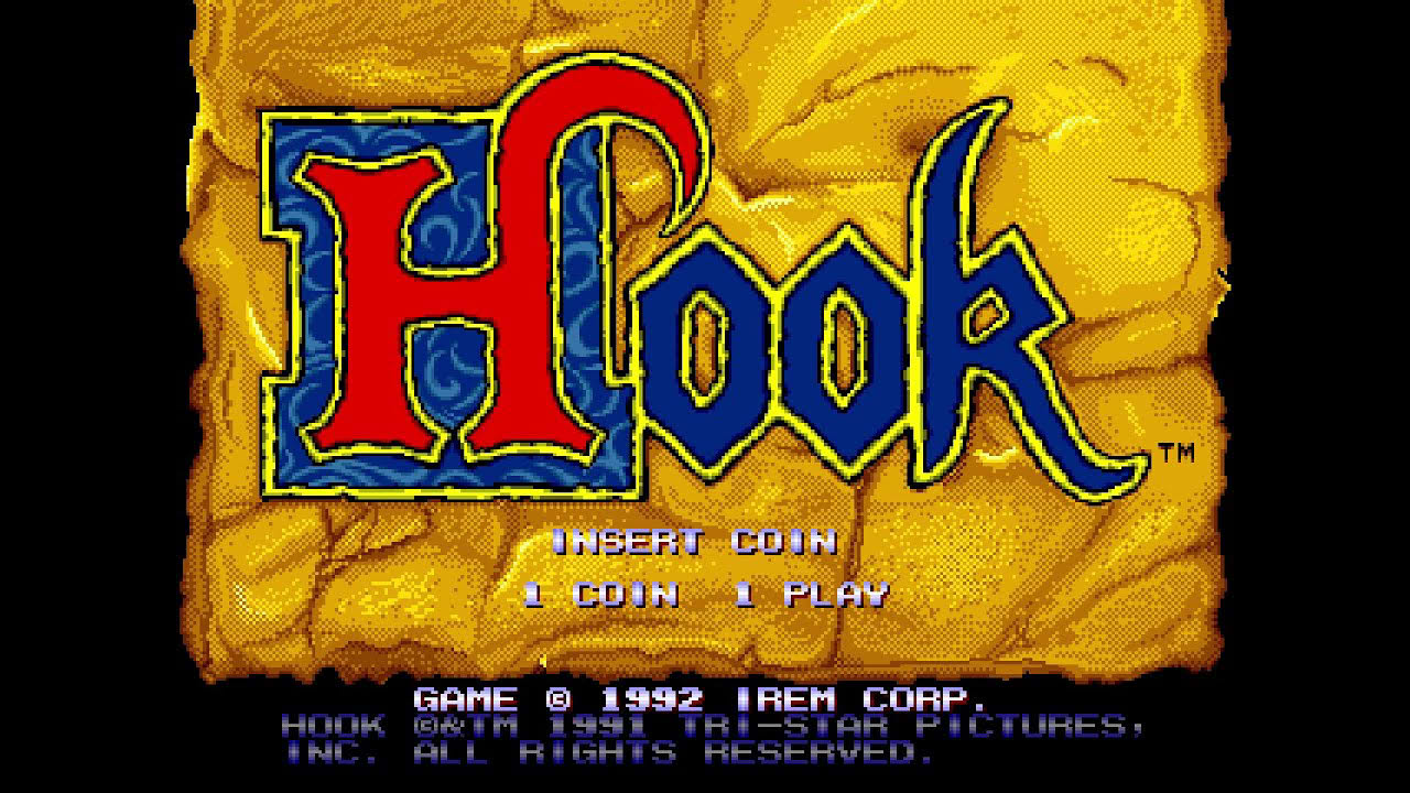 Hook. [Arcade - Irem M92]. 1CC. Playthrough. 60Fps.