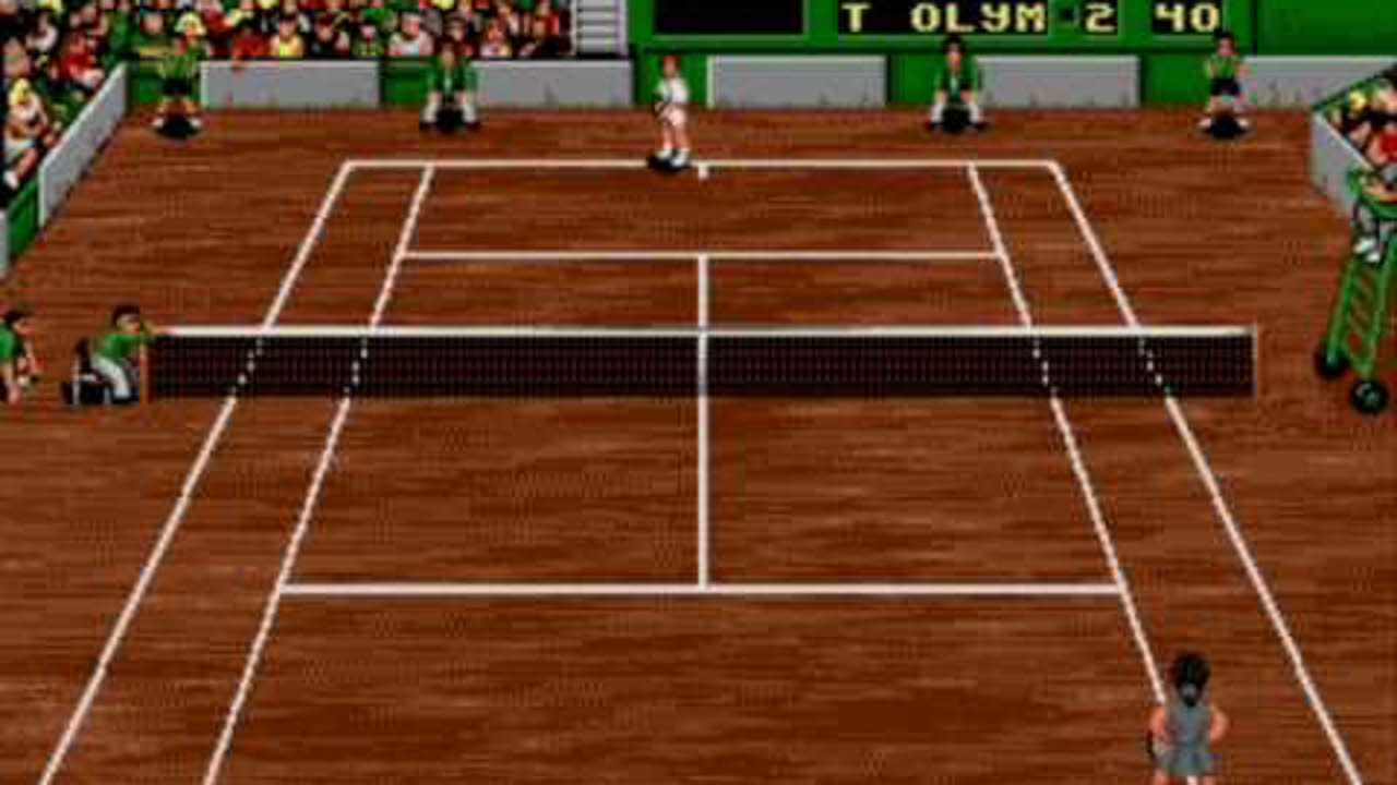 Sega Genesis - Pete Sampras Tennis (1994)