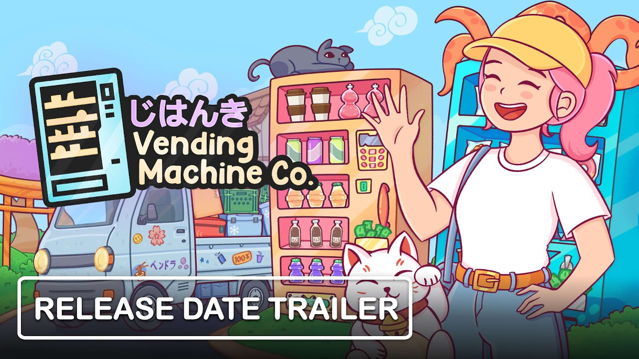 Vending Machine Co. - Release Date Announcement Trailer (Steam)