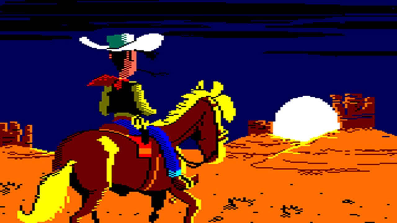 [Amstrad CPC] Lucky Luke - Nitroglycerine - Longplay