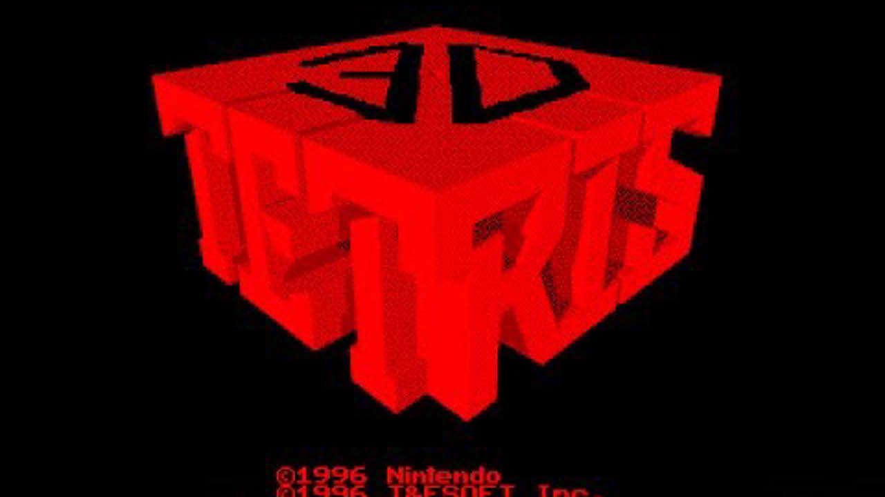 Virtual Boy Longplay [19] 3D-Tetris (3D) (US)