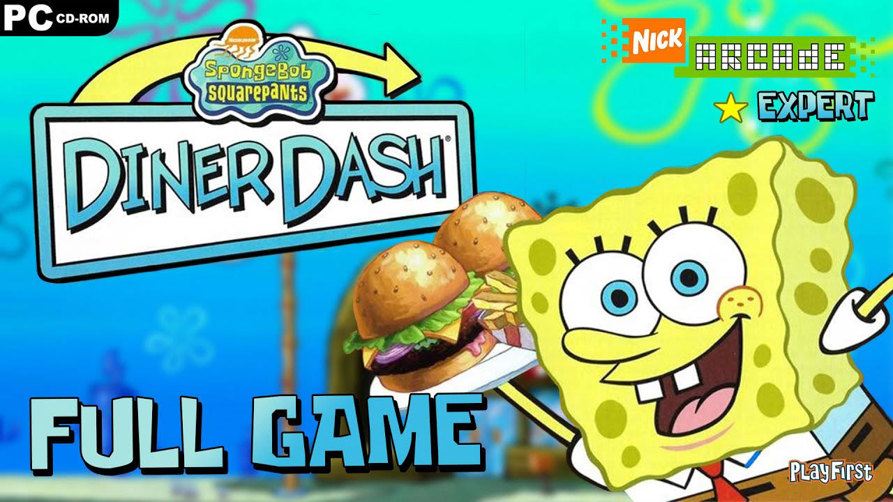 SpongeBob SquarePants™: Diner Dash (PC) - Full Game HD Walkthrough - No Commentary