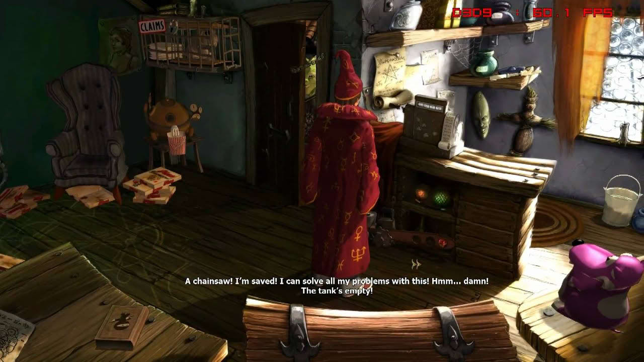 Simon the Sorcerer 5   PC Gameplay in 1080P