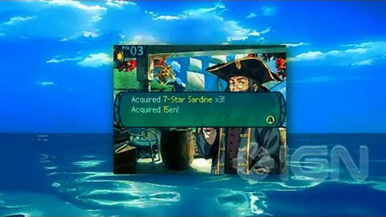 Etrian Odyssey III: The Drowned City DS - Naval Exploration Trailer
