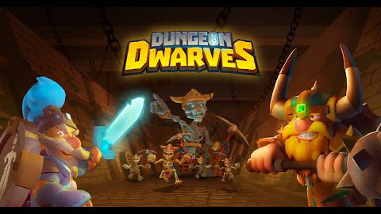 Dungeon Dwarves | OFFICIAL TRAILER | Available on iOS & Android