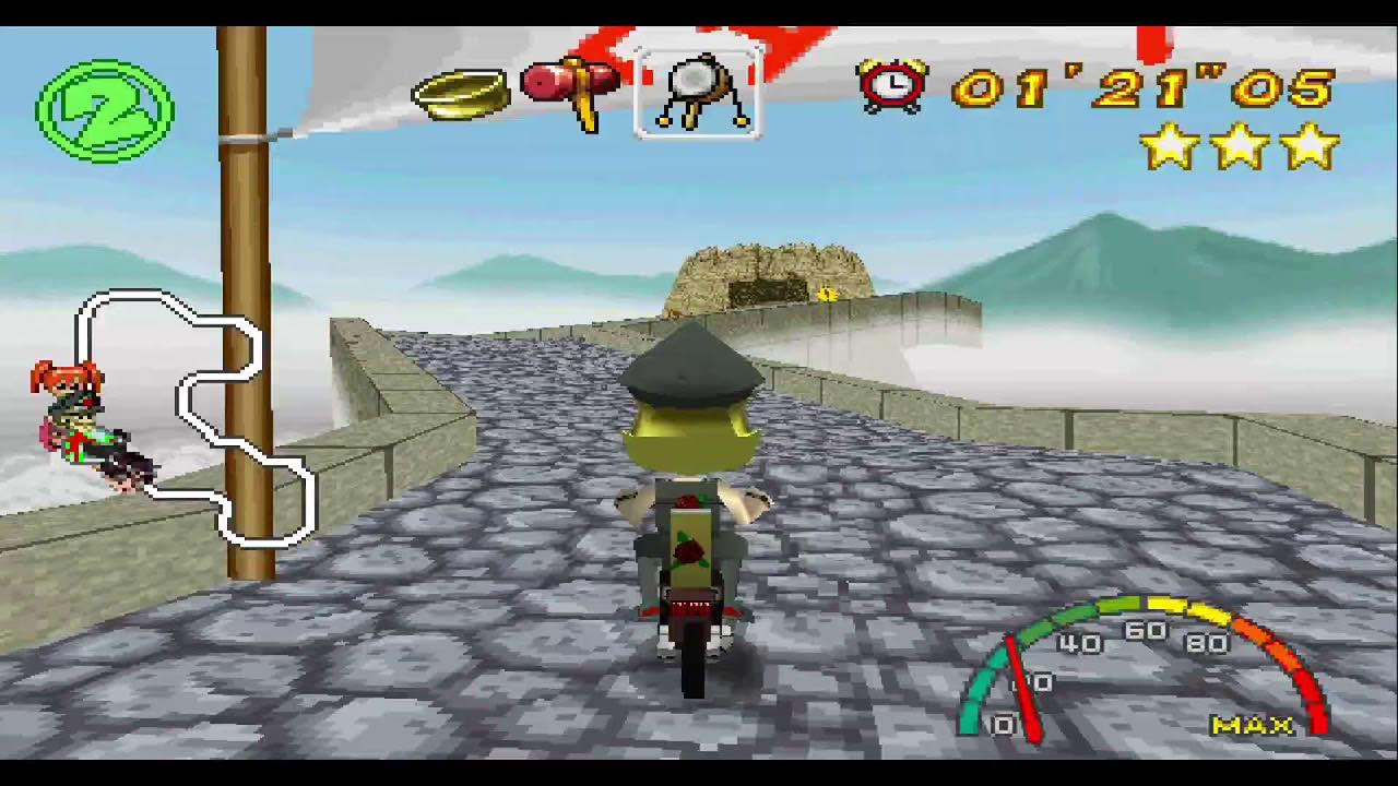Kotobuki Grand Prix PAL PS1 Longplay - Trash Racing Game