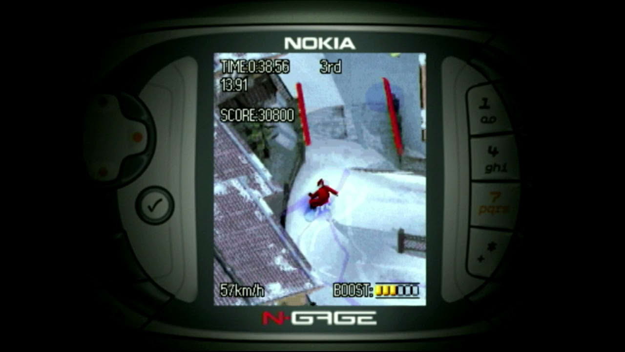 Flo Boarding (2003) - Nokia N-Gage Gameplay
