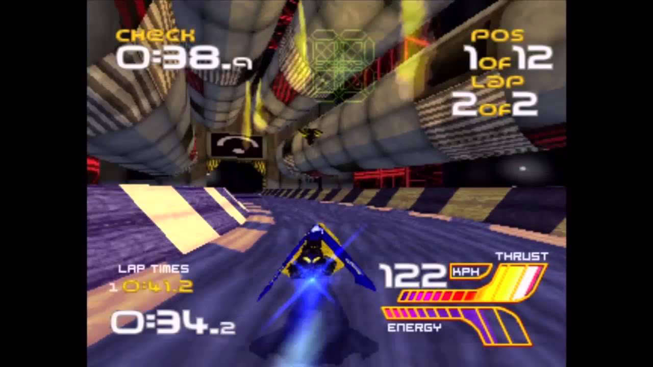 Wipeout XL (PS1) Gameplay