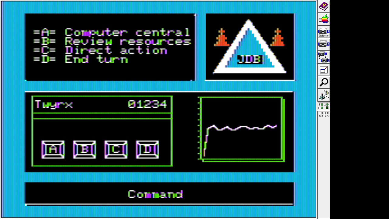 Galactic Revolution (1980) gameplay sample