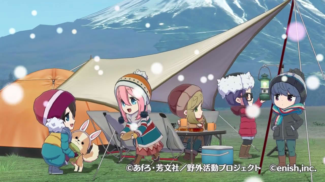 ゲーム『つなキャン△』OPムービー__TVアニメ『ゆるキャン△』OP完全再現!