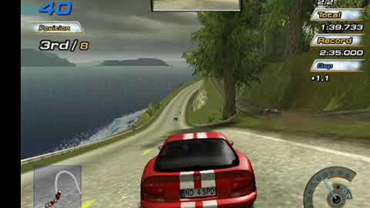 Need for Speed GT Arcade Capture - Coastal Parklands