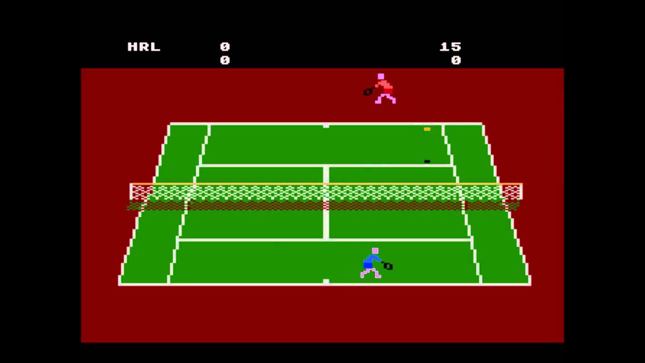 RealSports Tennis for the Atari 8-bit family