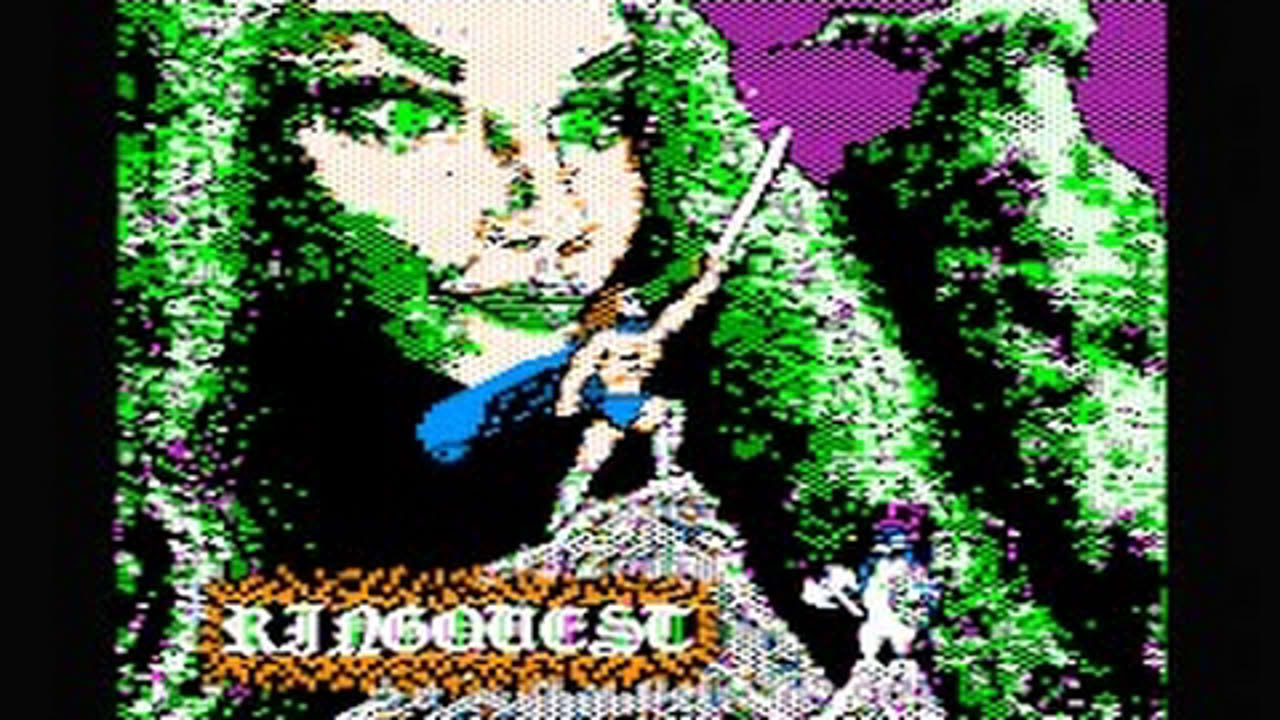 Ring Quest walkthrough/longplay (Apple II - Penguin software)